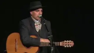 Carlos Marchesini  en el II Encuentro de Payadores 