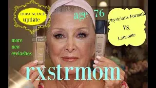 FOUNDATIONS COMPARED~OVER 70~ Physicians Formula vs Lancome/Nuface Update 🌸🍃