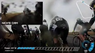 Nick makes an attack | Cycle Studio Abingdon Crit 04/02