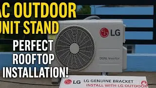 Why You Should Use a Base Stand for Rooftop AC Installation