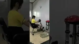 Electric Exercise bike for rehabilitation training of limbs. Welcome Agent