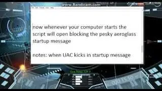 how to make your win8 or 8.1 window borders transparent / how to block popup for aeroglass