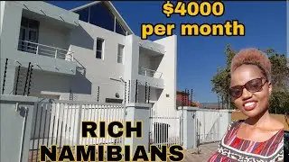 Visiting the Richest Neighbourhood in Namibia;Didnt Believe Hotel we Landed In @SizzlesDiaries