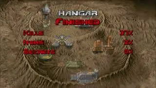 Doom Hangar Speed Run, 10:97 seconds on Nightmare Difficultly