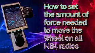 Flysky NB4 как установить величину силы, необходимую для перемещения колеса из левой в правую сторону.