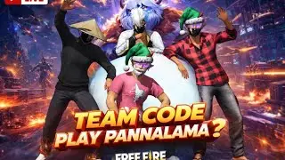 |Team code Gameplay Pannuvoma ?| Free fire live tamil|#toxicviper #fftamil