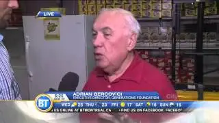 Providing meals for school kids at Generations Foundation