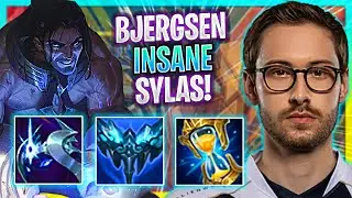 BJERSEN IS INSANE WITH SYLAS! | 100T Bjergsen Plays Sylas Mid vs Pyke! | Season 2023