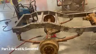 Custom Jeep Frame Build Part 2: Braces and Gussets