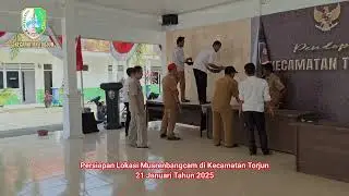 PERSIAPAN LOKASI MUSREMBANGCAM KECAMATAN TORJUN, JANUARI 2025