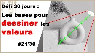 Comment Dessiner Les Ombres Et Les Lumières - Les Règles Des Valeurs [Défi 30 jours # 21/30]