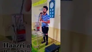 Husnain Daa Baba 🙏🖤 #live #qasida #recitation #kashmir #ytshorts #trending  #music #viral #muharram