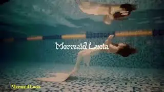 Pure white mermaid tail
