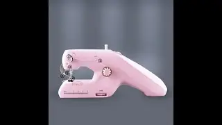 ATVIONE Home Mini Handheld Portable Electric Double Thread Sewing Machine
