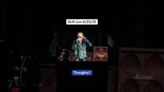 David Lee Roth PANAMA Live 8/25/25 in Chesterfield MO.  #davidleeroth #vanhalen