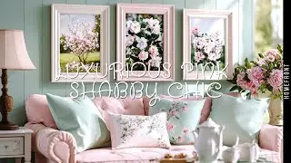 Luxurious Pink Shabby Chic Decor: Stunning Pink Aesthetic for a Dreamy Home!
