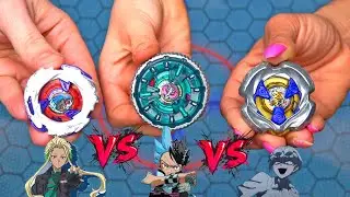 METEOR DRAGOON vs CLOCK MIRAGE vs MUMMY CURSE Beyblade X Battle