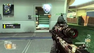 First Black Ops 2 QUAD Sniper Kill! 