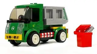 Sluban City M38-B0781B Garbage truck  | BRICK SET UNBOX & BUILD