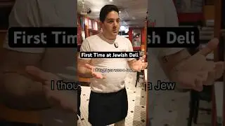 First Time at Jewish Deli #shorts