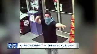 Video captures robbery at Sheffield Village BP gas station