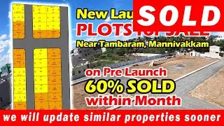 SOLD - Land for Sale near Tambaram Limited Plots Available Successful Pre Launch Sold