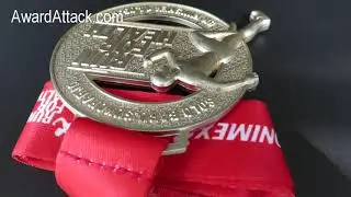 Custom Running Medals China Factory-award attack