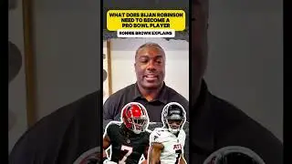 What does Bijan Robinson need to become a pro bowl player? Ronnie Brown