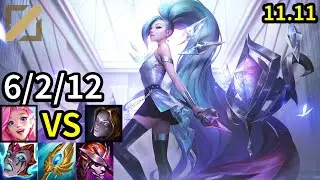 Seraphine Mid vs Orianna - KR Challenger | Patch 11.11