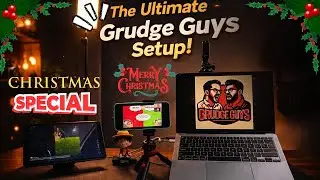 Our Budget YouTube Setup Tour 🎄 | Christmas Special Home Studio