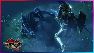 Lunagaron First Appearance Intro Cinematic Cutscene - Monster Hunter Rise: Sunbreak