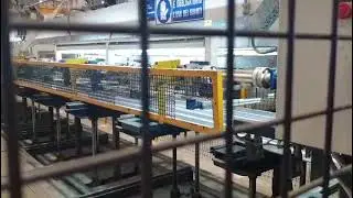 Video linea di profilatura cambio cassette per grecato e ondulato