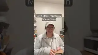 Давайте приготовим попкорн и займёмся микроуборкой #уборка #лайфхакидляуборки #мотивациякуборке #...