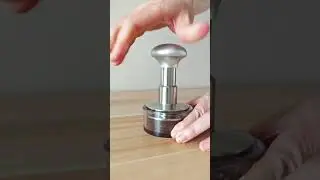 The Force Tamper, perfect espresso coffee tamper #coffeetamper