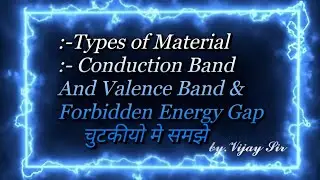 Types of materials l Conductor Semiconductor | Insulator l forbidden energy gab