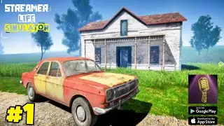 😱FINALLY STREAMER LIFE SIMULATOR RE - RELEASE FOR MOBILE 🎉  Ep 01