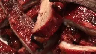 Char Siu Ribs - Camp Cooking - Weber St Louis Ribs - 查尔萧