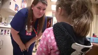 School nurse teaches kids they can be superheroes