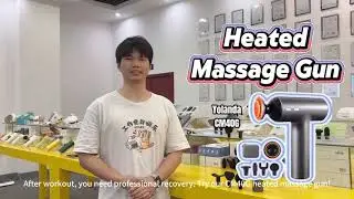 🔥 Your muscle need professional care! Meet the Pro Heated Massage Gun, made for fast & deep recovery