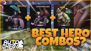 Terrorblade + Viper Combos Pro Auto Chess Mobile - 32 WIN - 207 KILLS Gameplay