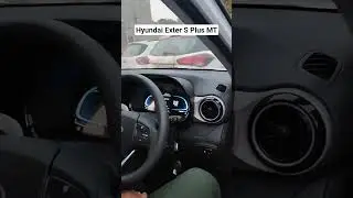 All New Exter S Plus MT Dashboard 🔥💯 #shorts #trending #viralshort #newshorts #hyundaiexter