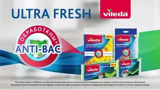 VILEDA Turbo Crocodile Walk and ULTRA FRESH Tag on 20s