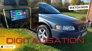 Установка Carplay/Android Auto на Volvo P2 (S60, V70, XC70)