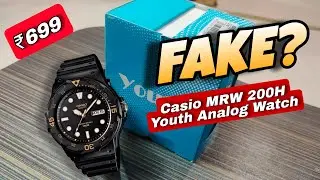REAL or FAKE Casio MRW 200H Youth Analog Watch?