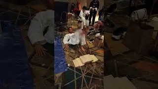 Darren Henderson from Classical Martial Arts Long Island LYING Ax Kick 3 boards IBF WR