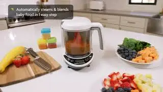 Baby Brezza One Step Food Maker Deluxe Video Demonstration