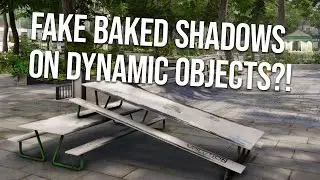 How to fake baked GI for dynamic objects in Unity HDRP with Bakery & Photoshop
