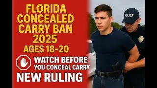 🛑 2A Concealed Carry Ban for 18-20 Yesr olds unconstitutional - it&rsquo;s not what you think 