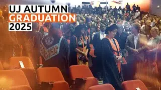 🎓 UJ Autumn Graduation Highlights 2025 | 13,000+ Graduates & Honouring Distinguished Individuals