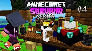 I Made Opp Enchanting 🕉️Table In Minecraft PE  Survival Series Episode No 4 || MCPE